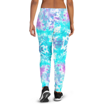 Blue Tie-Dye Women's Joggers