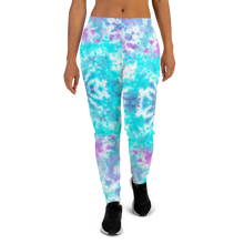 Blue Tie-Dye Women's Joggers