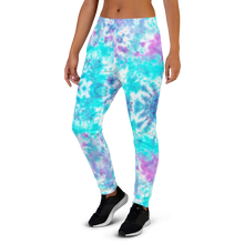 Blue Tie-Dye Women's Joggers