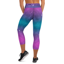 Galaxy Yoga Capri Leggings