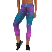 Galaxy Yoga Capri Leggings