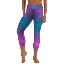 Galaxy Yoga Capri Leggings
