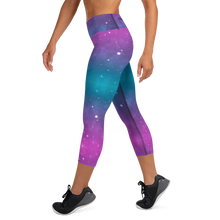 Galaxy Yoga Capri Leggings