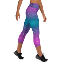 Galaxy Yoga Capri Leggings