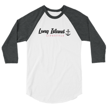 Lifestyle 3/4 sleeve raglan shirt