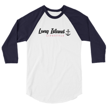 Lifestyle 3/4 sleeve raglan shirt