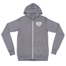 Lifestyle Heart Unisex zip hoodie