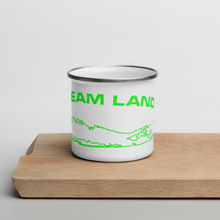 LONG ISLAND DREAM LAN D ANAMEL MUG