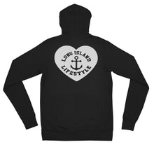 Lifestyle Heart Unisex zip hoodie
