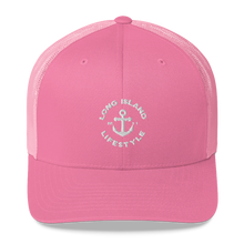 LONG ISLAND LIFESTYLE PINK SNAP BACK
