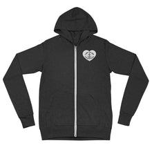 Lifestyle Heart Unisex zip hoodie