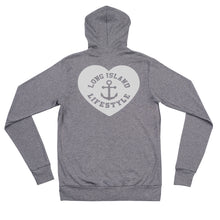 Lifestyle Heart Unisex zip hoodie