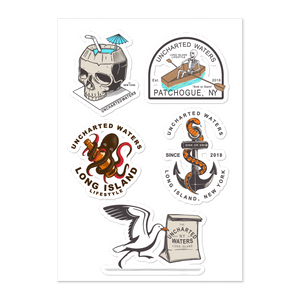 UNCHARTED WATERS Sticker sheet