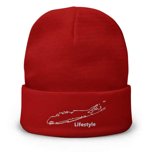 LIFESTYLE Embroidered Beanie