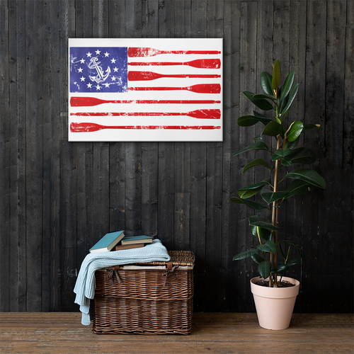 Anchor Flag Canvas