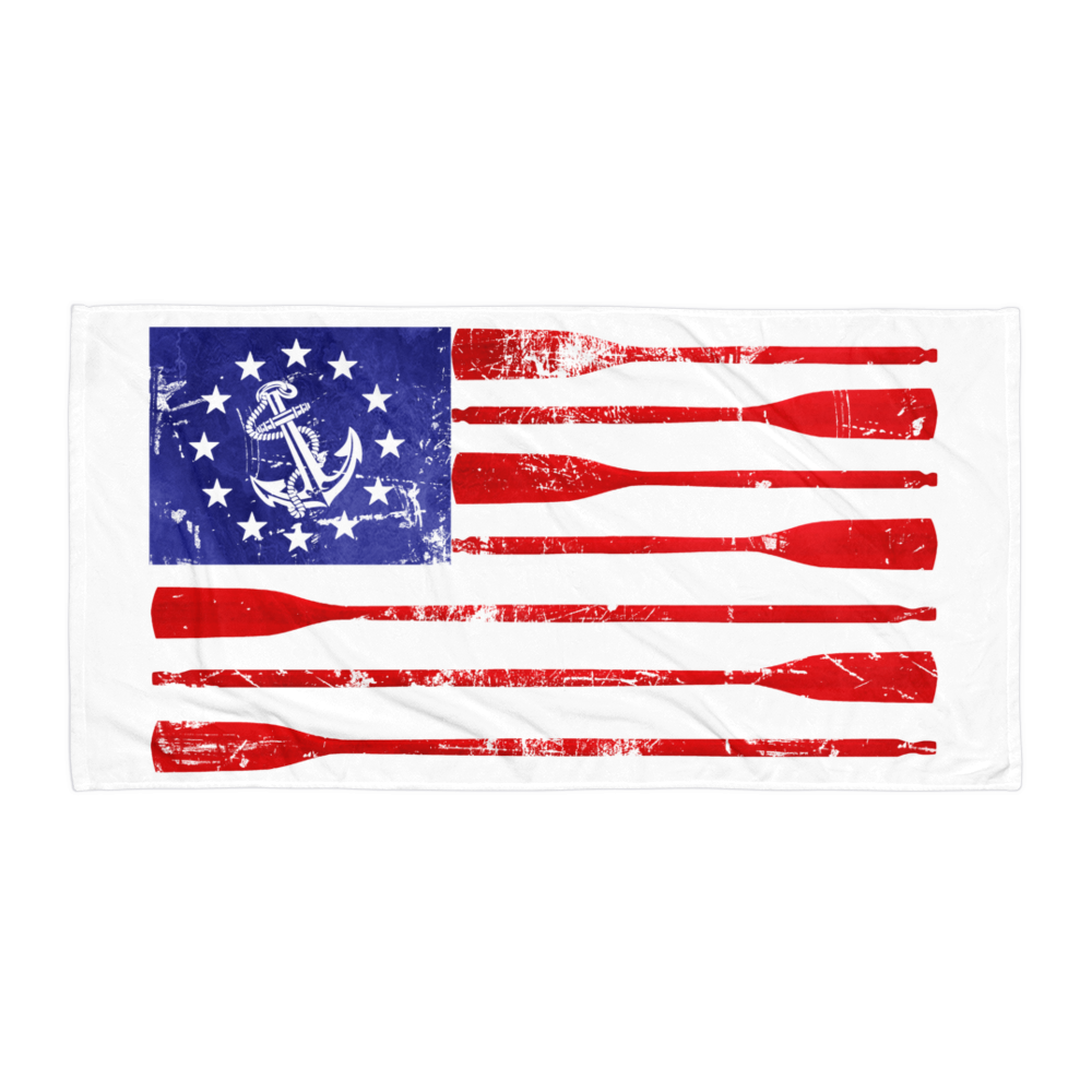 American Anchor Flag Towel