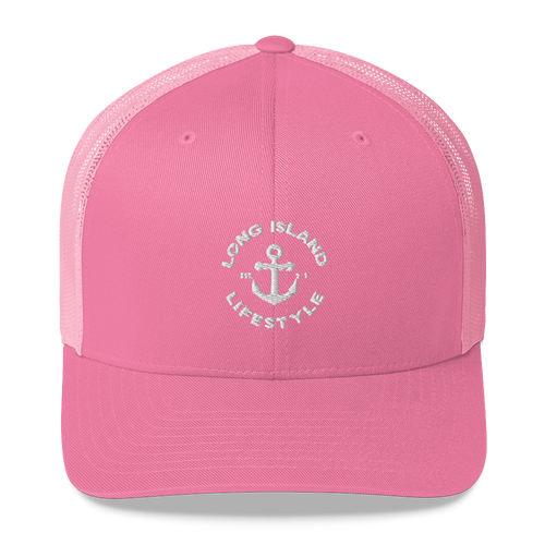 LONG ISLAND LIFESTYLE PINK SNAP BACK