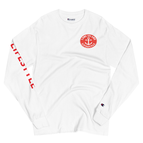 long island lifestyle champion long sleeve tee 