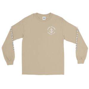 long island lifestyle long sleeve tee front and back 