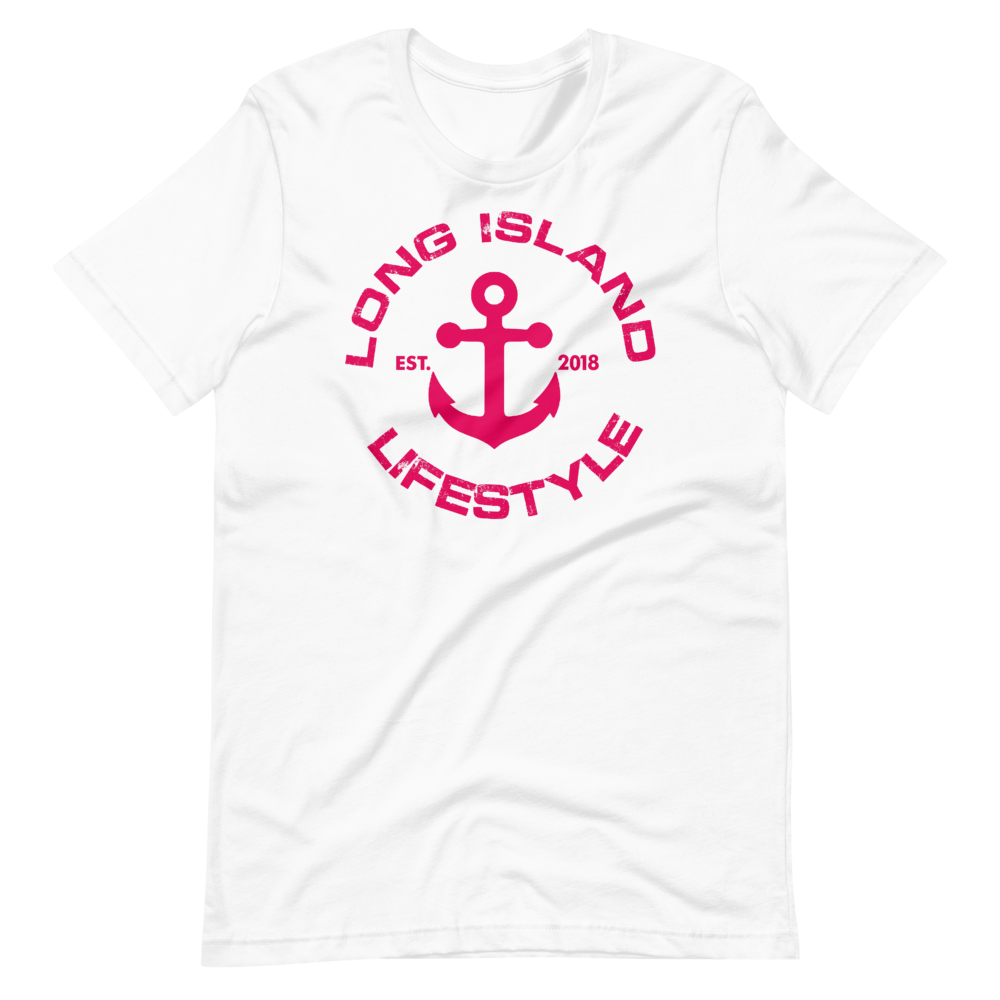 PINK LONG ISLAND LIFESTYLE TEE