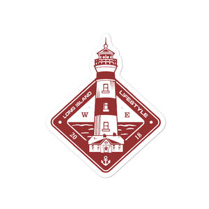 Montauk Lighthouse Bubble-free stickers