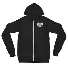 Lifestyle Heart Unisex zip hoodie