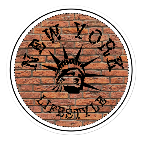 NEW YORK LIFESTYLE Bubble-free stickers